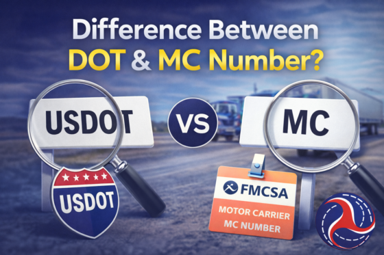 Difference Between DOT & MC Number? (Complete Guide for Trucking Businesses)