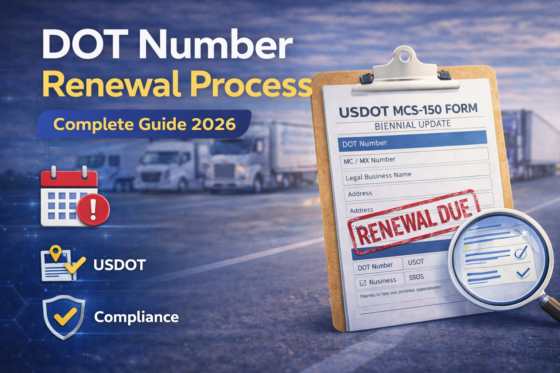DOT Number Renewal Process (Complete 2026 Guide)