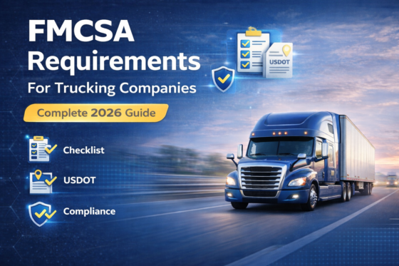 FMCSA Requirements for Trucking Companies (Complete Guide)