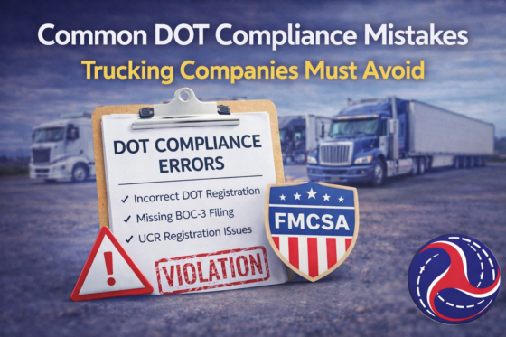 Common DOT Compliance Mistakes Trucking Companies Must Avoid