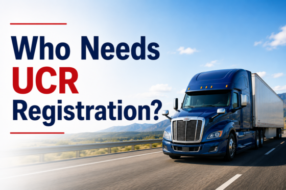 Who Needs UCR Registration?
