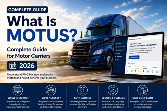 What Is MOTUS? Complete Guide for Motor Carriers (2026)