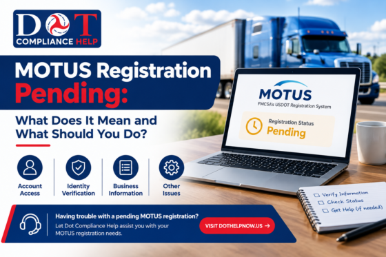 MOTUS Registration Pending: What Does It Mean and What Should You Do?